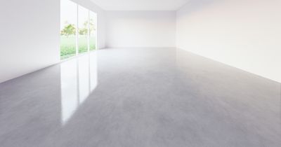 Commercial concrete flooring