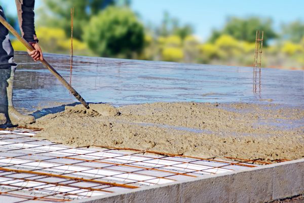 Cement Slab Laying in Frankfort