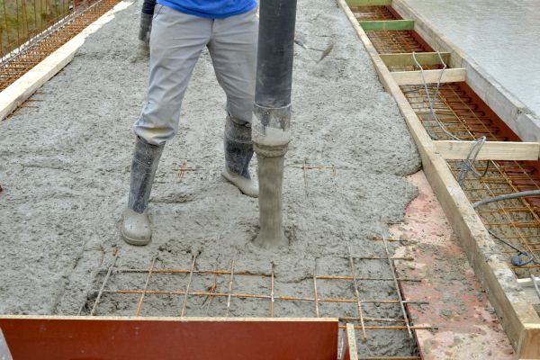 Concrete Base Construction in Frankfort