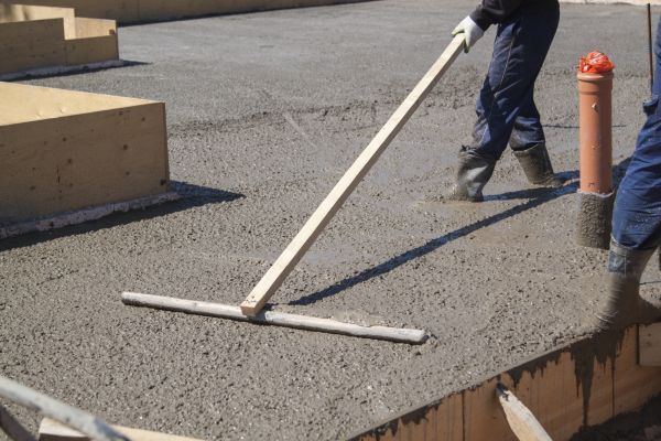 Concrete Platform Installation in Frankfort