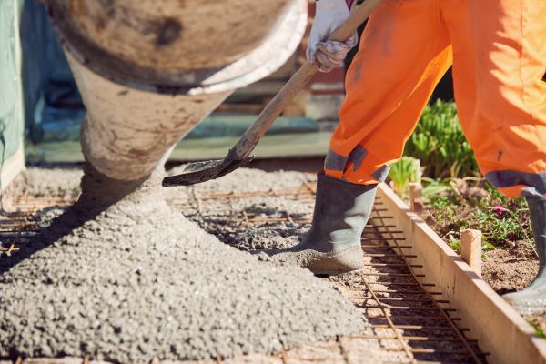 Poured Concrete Installation in Frankfort