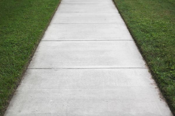 Concrete Path Installation in Frankfort