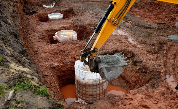 Foundation Piling in Frankfort