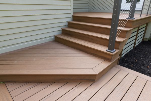 Patio Staircase Construction in Frankfort