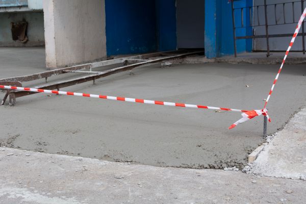 Garage Concrete Replacement in Frankfort