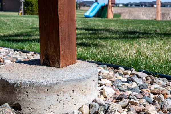 Deck Footing Installation in Frankfort