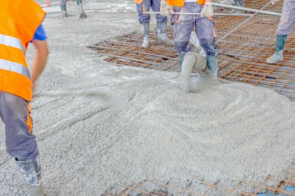 Cement Slab Pouring in Frankfort
