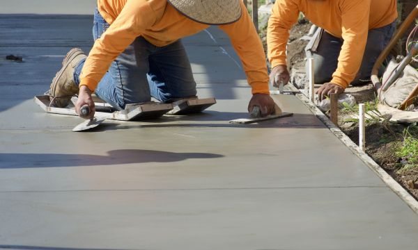 Cement Pad Construction in Frankfort