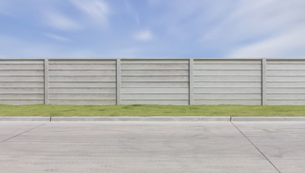 Concrete Fence Installation in Frankfort