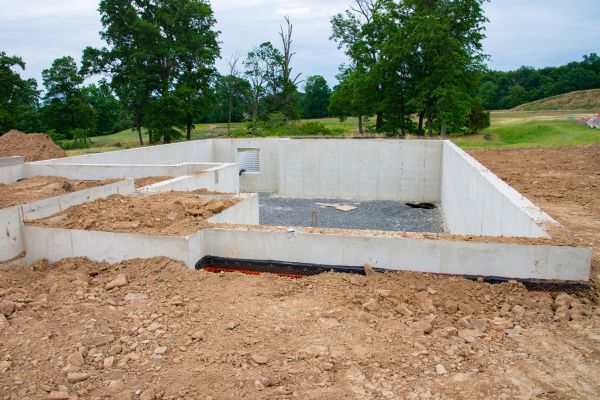 Basement Foundation Pouring in Frankfort