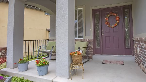 Porch Concrete Laying in Frankfort