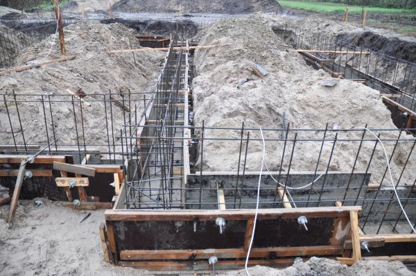 House Footing Construction in Frankfort