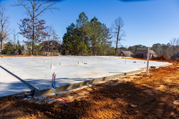 Concrete Slab Construction in Frankfort