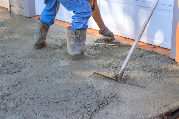 Driveway Slab Construction in Frankfort