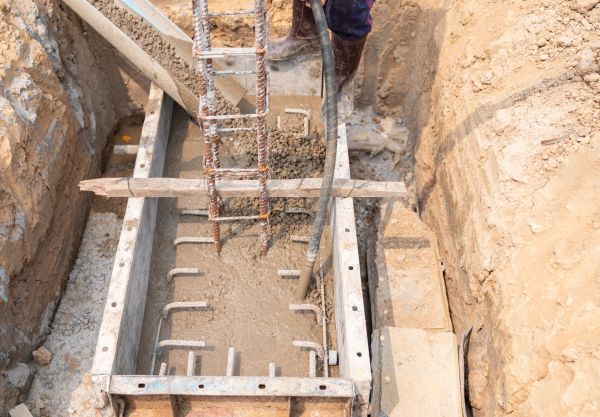 Cement Foundation Pouring in Frankfort