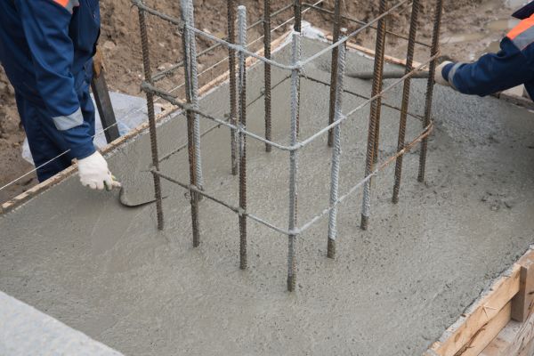 Foundation Pad Construction in Frankfort