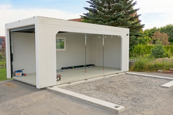 Garage Foundation Installation in Frankfort