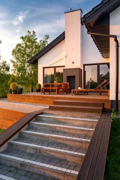 Patio Steps Replacement in Frankfort