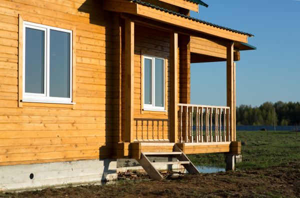 Cabin Footing Construction in Frankfort