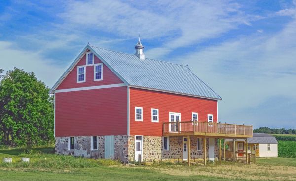 Barn Foundation Pouring in Frankfort