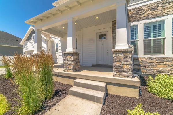 Porch Concrete Replacement in Frankfort