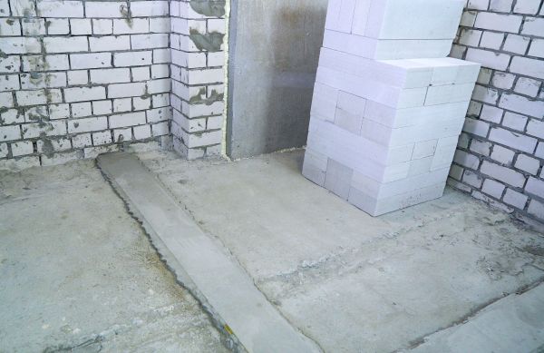 Basement Concrete Construction in Frankfort