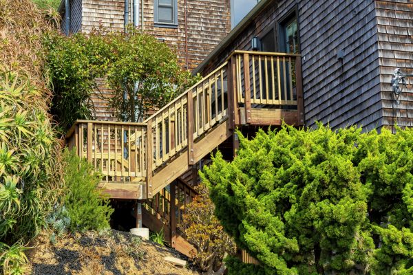Patio Stair Installation in Frankfort
