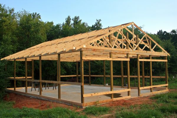 Barn Pad Installation in Frankfort