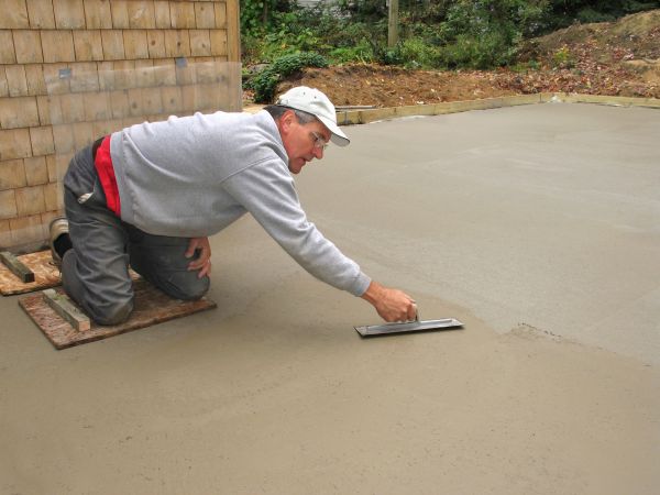 Porch Slab Installation in Frankfort